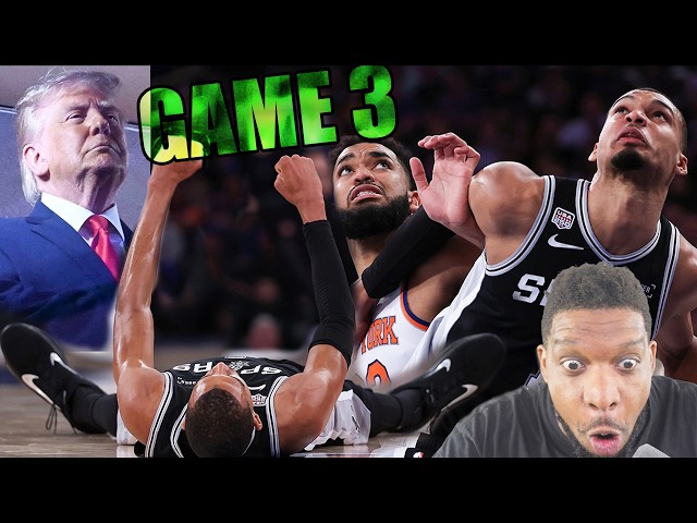 I THOUGHT WE WERE DONE!! #2 SPURS at #3 KNICKS | NBA FINALS GAME 3 HIGHLIGHTS | June 8, 2026
