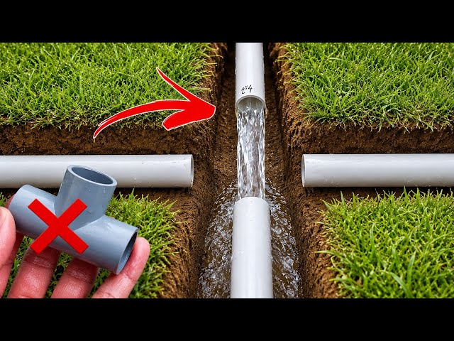 Practical ideas for handling PVC pipes! How to split water pipes using simple techniques #diy #pvc 
