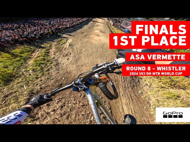 GoPro: Asa Vermettes Whistler winning run   |    '26 UCI DH MTB World Series