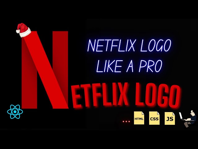 Netflix Logo and Animation like a Pro In HTML, CSS & JS | Netflix Design Intro