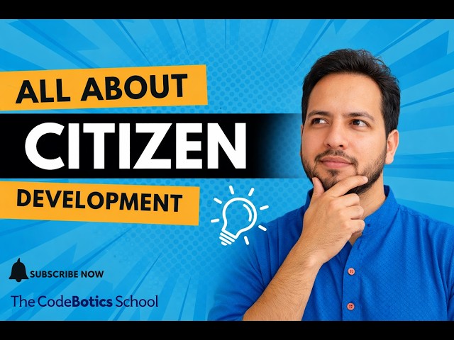 🚀 Citizen Development Explained | Build Apps & Automations Without Coding | Low-Code Power 💡