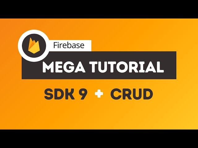 Firebase 9 Crash Course - CRUD (Auth + Firestore + Storage) with  React