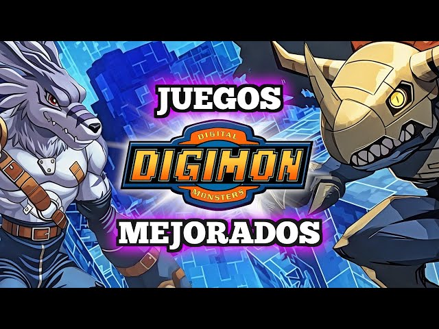 MEJORES HACK ROM de JUEGOS de DIGIMON en PS1 y GBA