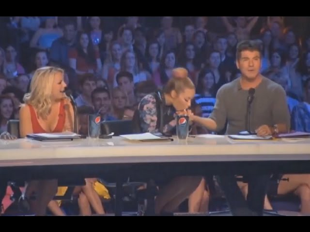 Demi Lovato and Simon Cowell - Funniest moments on The X factor - Season 2 (2/6) LEGENDADO