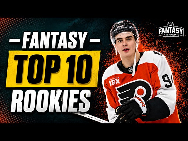 Fantasy Hockey Advice - TOP 10 ROOKIES for 2026-27 - Fantasy Hockey Draft Strategy