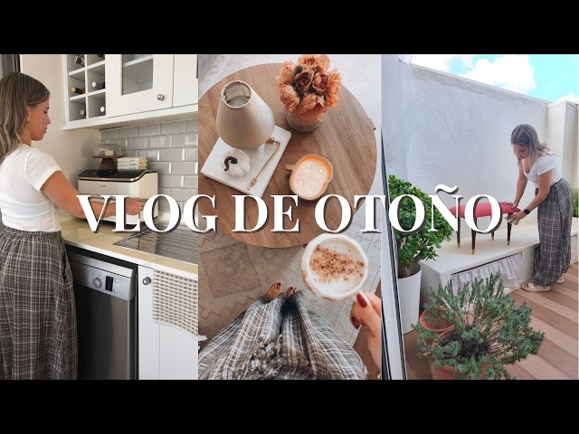 AUTUMN VLOG 🍂 CLEANING, AIRFRYER RECIPE AND DIY