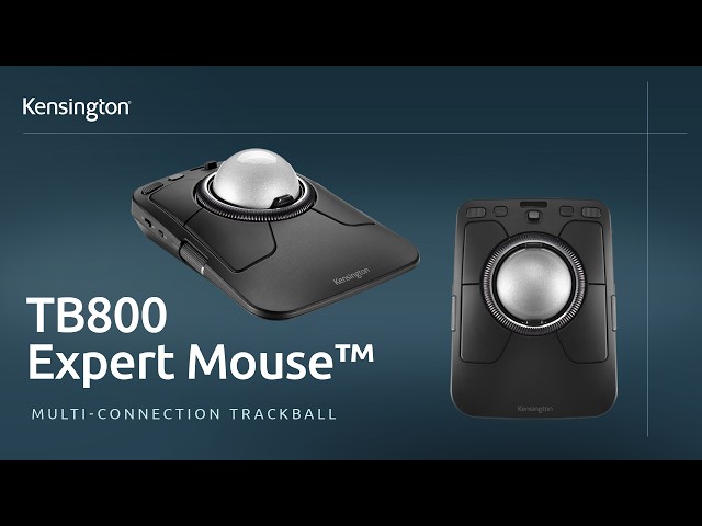 Award-Winning Expert Mouse™ TB800 Trackball | Kensington Tech