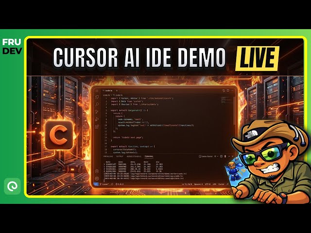 Cursor AI IDE: Advanced Demo, With Live Snowflake Development Project | DemoHub.dev