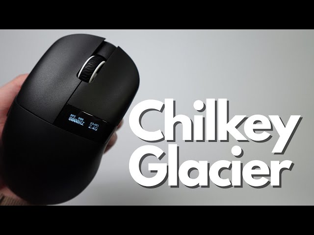 This Mouse has a SCREEN!? - Chilkey Glacier LW 8k Mouse