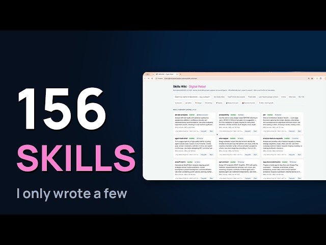 Stop writing AI skills. Steal this library instead