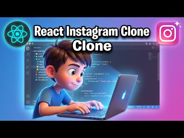 Build a React.js Instagram Clone Web App in Browser With Authentication & Database Using TypeScript