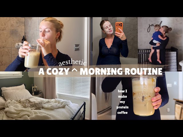 a cozy morning with Javvy Coffee 🌥️☕️ | How I Make My Protein Coffee