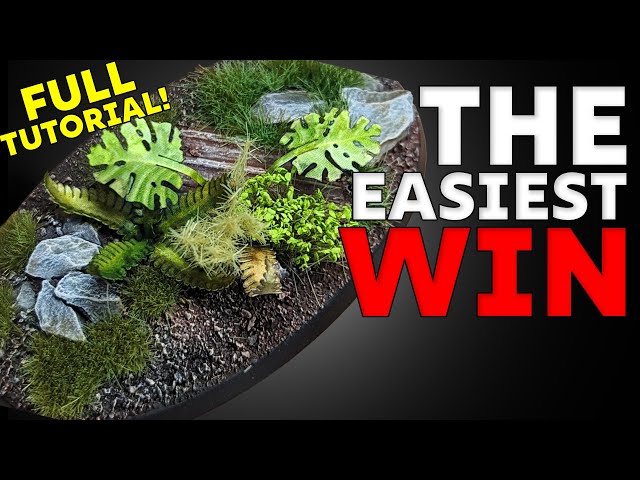 Full BASING tutorial! Beginner - Pro explained. Warhammer Army Painting 101.