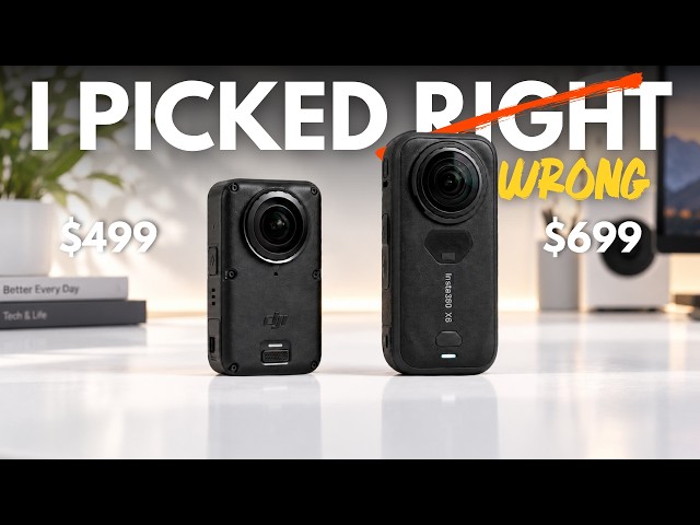 DJI Osmo 360 II vs Insta360 X6 – I’d Choose Differently Now!