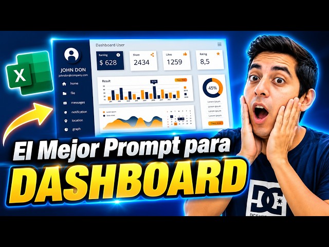 The Best AI Prompt to Create Excel Dashboards in Minutes 😱