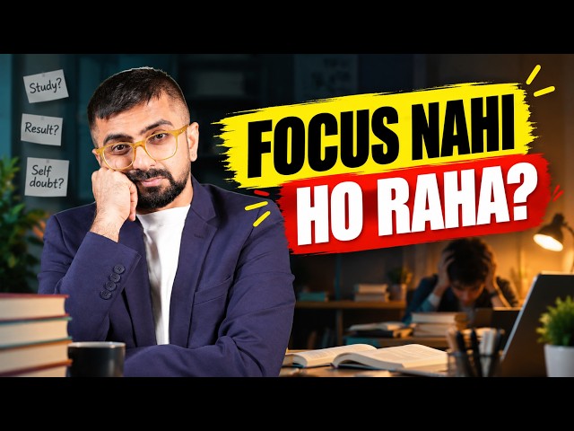 Can't Focus While Studying for ICAI Jan 2027 Exams? Do This for 7 Days | CA Students | Neeraj Arora