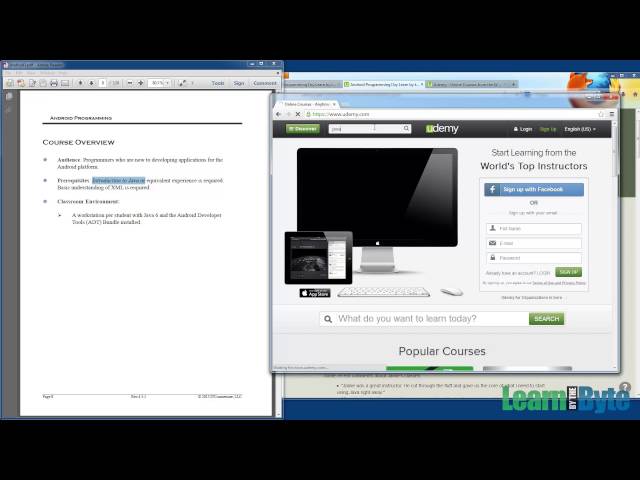 Android Training Course - Course Introduction