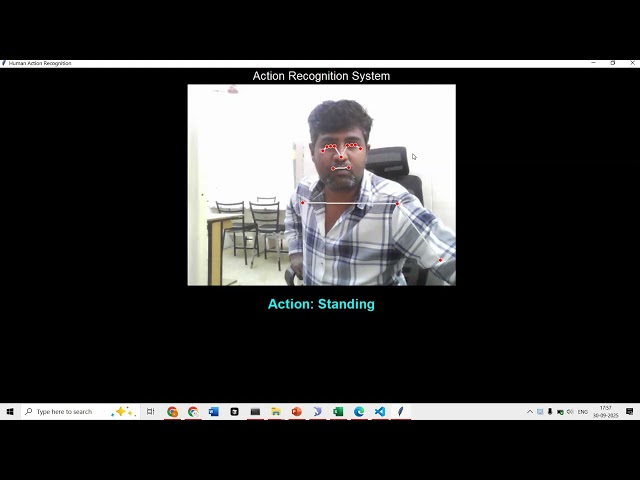 Real-Time Human Activity Recognition using Python