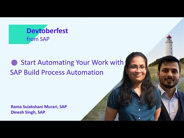 🟣 Start Automating Your Work with SAP Build Process Automation