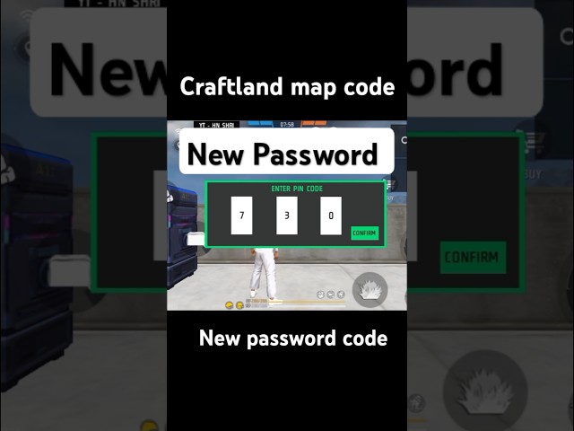 Hn Shri Craftland map code #shorts #viral #freefireindia