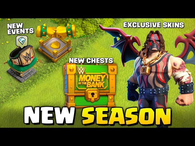 New Troops, Events and Exclusive Skins in WWE Season!