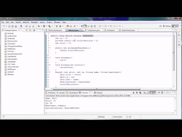 Java Tutorial 41 - final und abstract