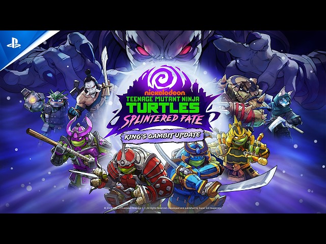 TMNT: Splintered Fate - King's Gambit Update Launch Trailer | PS5 & PS4 Games