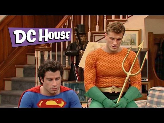 DC HOUSE (1989) | 80s DC Characters Sitcom Intro | Mel Gibson, John Travolta (Concept)