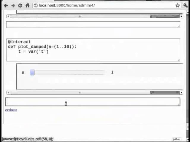 Using sage to teach - English