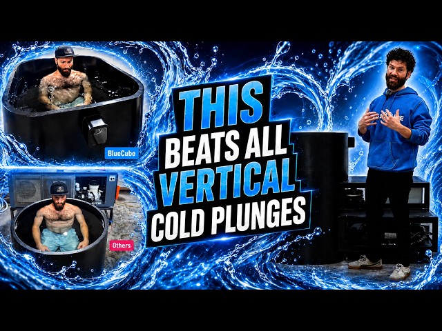 Introducing the D1 Vertical Cold Plunge Tub by BlueCube
