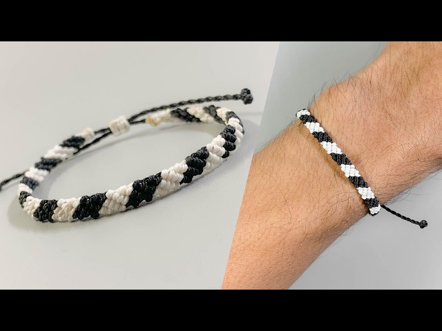 How to Make a Micro Macrame Bracelet | MCRMV5TWOTONE