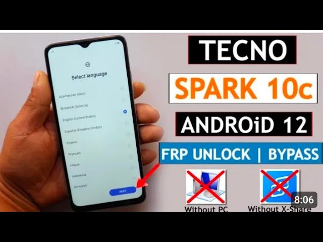 All Tecno Spark pattern unlock and frp bypass (google account removing without PC) new method 2024