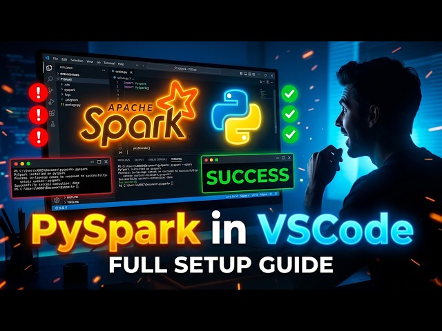 How to Install PySpark in VSCode and Run it (2026)