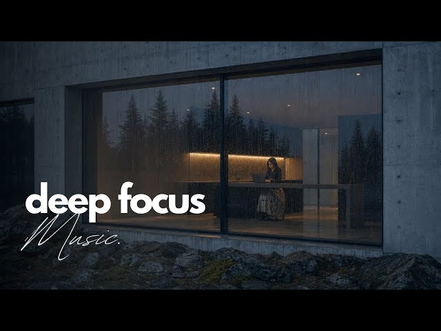 Work Music for Focus & Productivity // Calm Instrumental Background