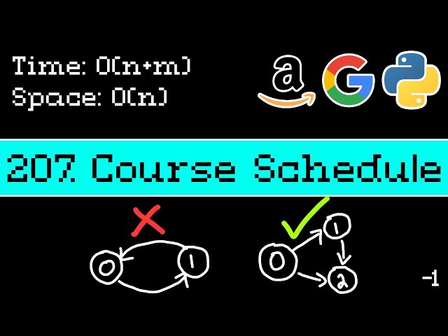 Course Schedule - Leetcode 207 - Blind 75 Explained - Graphs - Python