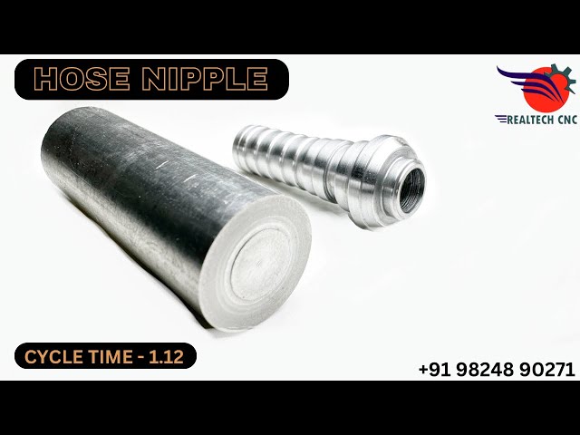 HOSE NIPPLE | REALTECH CNC MACHINE | VD-052