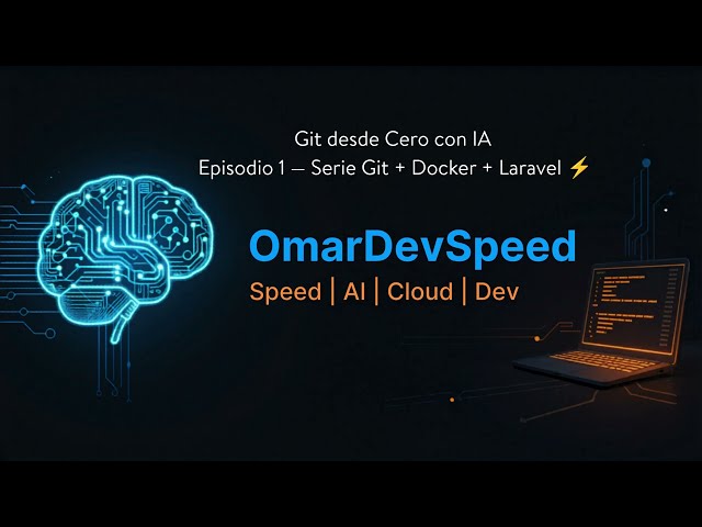 Aprende Git desde Cero con IA — Crea tu primer repositorio en GitHub | Ep.1 Git+Docker+Laravel
