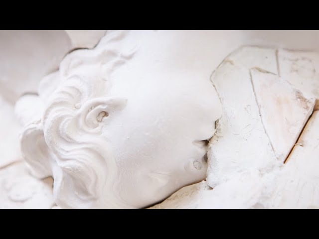 How was it made? Plaster cast