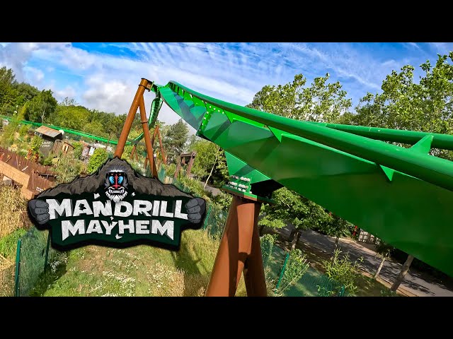 Mandrill Mayhem Front & Rear Seat POVs - World of Jumanji - Chessington World of Adventures