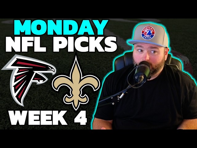 Falcons vs Saints Monday Week 4 NFL Picks with Kyle Kirms - October 5th