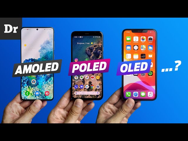 EXPLAINED: OLED, AMOLED, POLED - WHAT'S THE DIFFERENCE?
