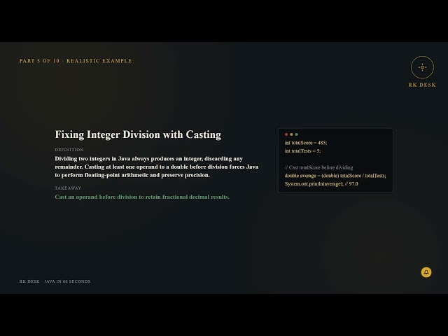 Day 9 Deep Dive — Type casting (implicit and explicit)