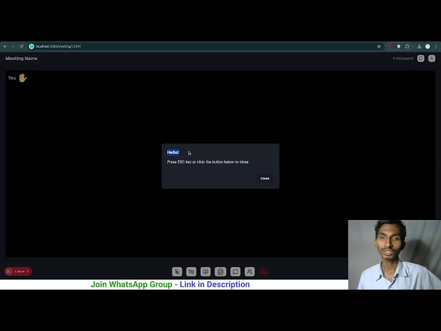Day - 138 | Google Meet Clone - Part - 15 - Learning FullStack Web Dev | Coding The Code