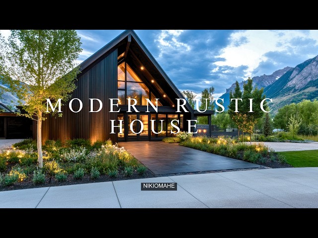 The Ultimate Guide to Modern Rustic House Design Trends for 2024