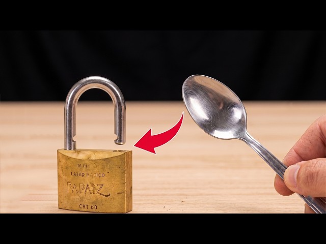 Open ANY Lock without a key in a flash! Half The World Will Be Shocked  Inventor Clever