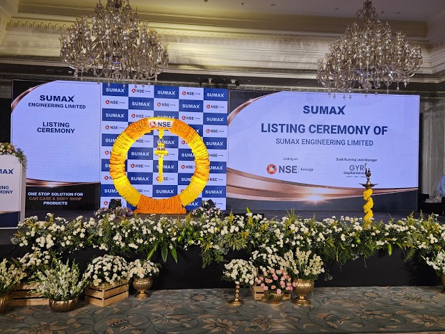 Listing ceremony of Sumax Engineering Limited