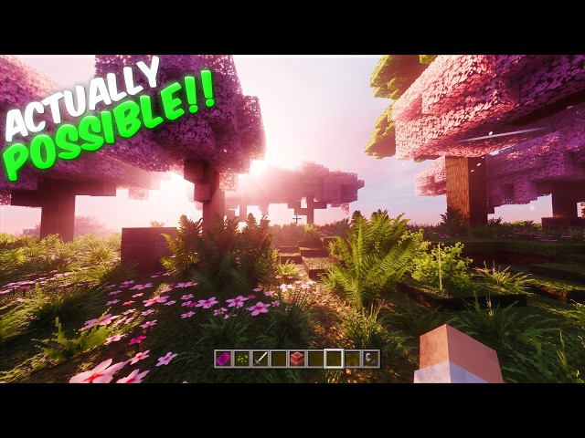I Made Minecraft PE Look Better Than Java Edition