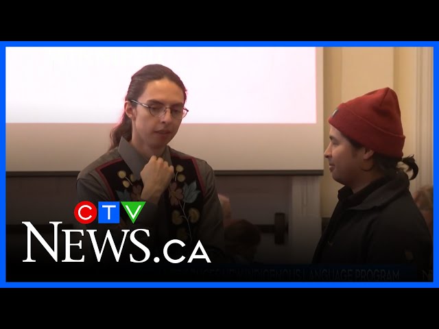 Indigenous language program launches at U of W