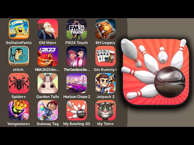 My Bowling 3D+ - iPad Pro Gameplay, Walkthrough Review (Apple Arcade)