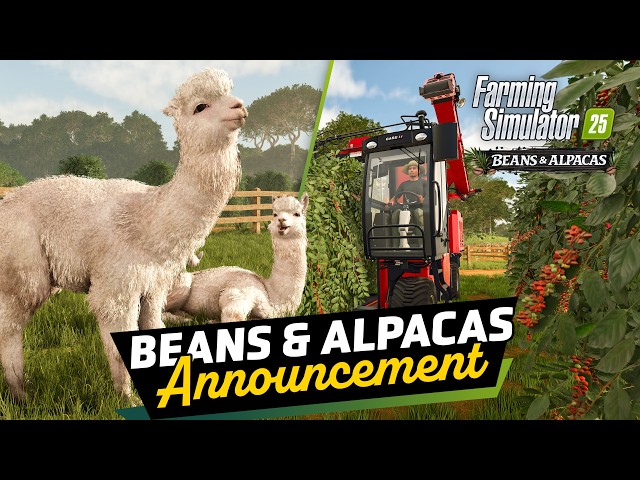 🦙 Beans & Alpacas - Announcement Teaser | Farming Simulator 25